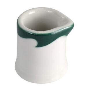 Vtg 1960s Restaurant Ware Individual Mini Creamer Ironstone Syracuse Wintergreen